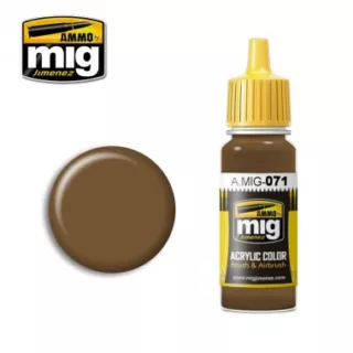 ACRYLIC COLOR KHAKI JAR 17ML
