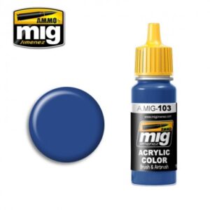 ACRYLIC COLOR MEDIUM BLUE JAR 17ML
