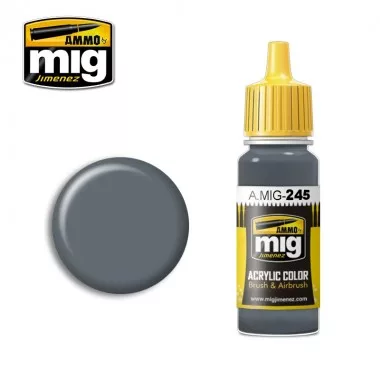 ACRYLIC COLOR OCEAN GREY BS 629 JAR 17ML