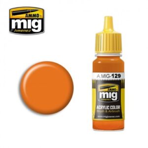 ACRYLIC COLOR ORANGE JAR 17ML
