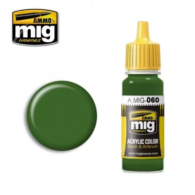 ACRYLIC COLOR PALE GREEN JAR 17ML