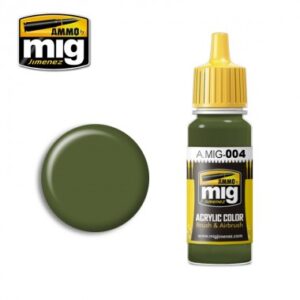ACRYLIC COLOR RAL 6011 B RESEDAGREEN JAR 17ML