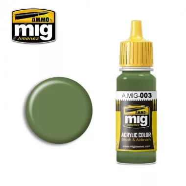 ACRYLIC COLOR RAL 6011 RESEDAGREEN JAR 17ML