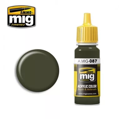 ACRYLIC COLOR RAL 6014 GELBOLIV JAR 17ML
