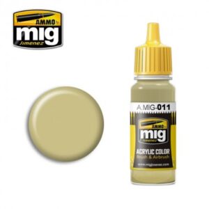 ACRYLIC COLOR RAL 7028 DARK YELLOW 44 DG I JAR 17ML