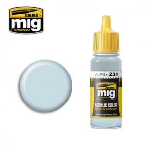 ACRYLIC COLOR RLM 65 LIGHT BLUE JAR 17ML