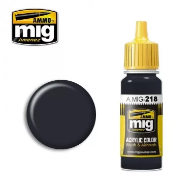 ACRYLIC COLOR RLM 66 SCHWARTZGRAU JAR 17ML
