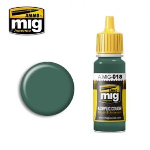 ACRYLIC COLOR WEAPONS SS - POLICE GREEN JAR 17ML