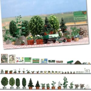 bu1211 PFLANZENKUBEL - SET H0