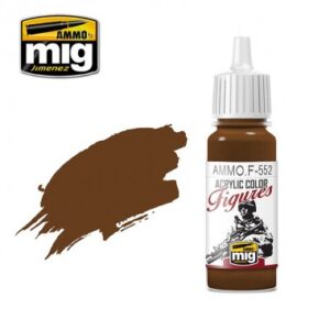 FIGURES PAINTS RED LEATHER JAR 17ML