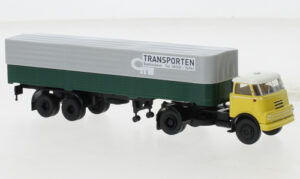 1/160 MAN F90 3-ACHS KOFFER-HÄNGERZUG DHL