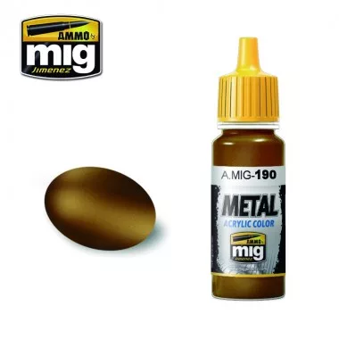 ACRYLIC COLOR OLD BRASS JAR 17ML