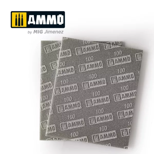SANDING SPONGE SHEET 100 GRIT 2 PCS.