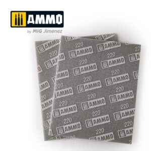 SANDING SPONGE SHEET 220 GRIT 2 PCS.