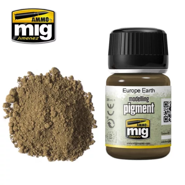SUPERFINE PIGMENT EUROPE EARTH JAR 35 ML