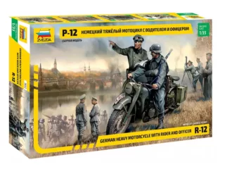 1/35 GERMAN R-12 HEAVY MOTORCYCLE