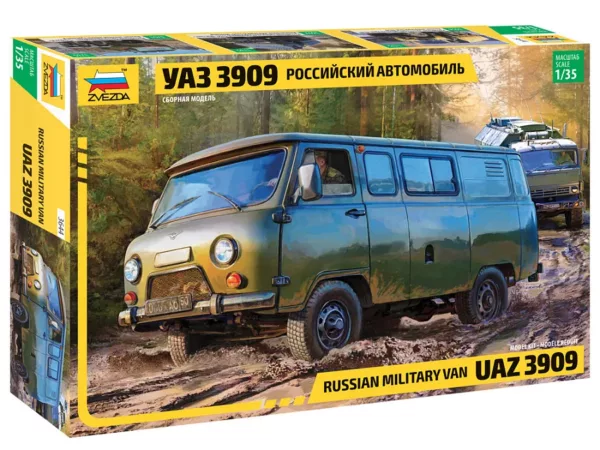 1/35 RUSSIAN MILITARY VAN UAZ 3909