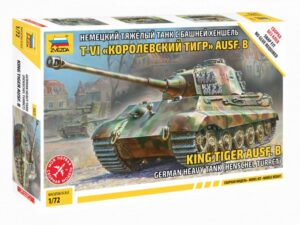 1/72 GERMAN HEAVY TANK KING TIGER AUSF.B HENSCHEL