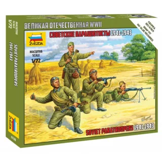 1/72 SOVIET PARATROOPS 1941-1943 WWII