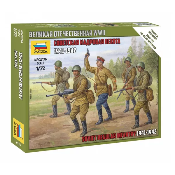 1/72 SOVIET REGULAR INFANTRY 1941-1942 WWII