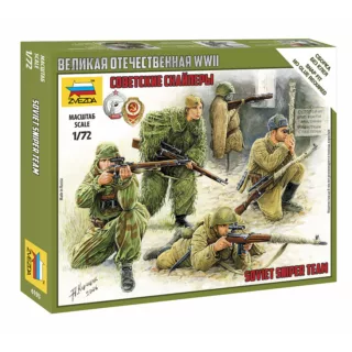 1/72 SOVIET SNIPERS TEAM WWII