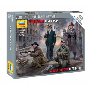 1/72 GERMAN VOLKSSTURM. BERLIN 1945 WWII