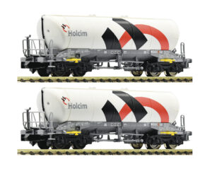 Fleischmann 848901 Set Silowagen, Holcim/Wascosa Tp. VI