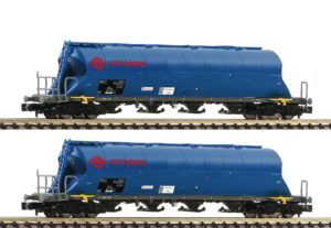 Fleischmann 849007 Set Staubsilowagen, Ermewa Tp. V
