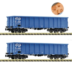 Fleischmann 830258 Set open goederenwagens met ladung NS, Tp. V