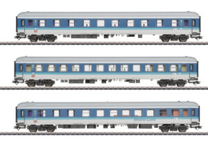 8d48b9dd9a00ee78e048326177957a611668582012 Märklin MHI 43900 Set personenrijtuigen InterRegio Tp. V