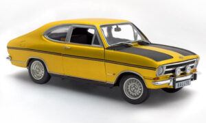 Opel Kadett B Rallye Coupe 1970 Geel / zwart
