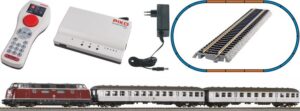 piko-59018-start-set-br-220-personenzug-db-smartcontrol-wlan-dcc-spur-h0-neuheit-2023 PIKO SmartControl WLAN Set mit Bettungsgleis DB IV Personenzug