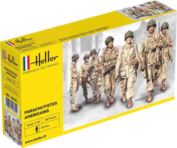 1/72 US PARACHUTISTES