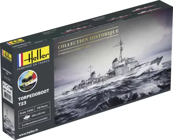 1/400 STARTER KIT TORPEDOBOOT T23