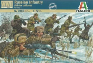 1/72 RUSSIAN INF. - WINTER UNIF. WWII