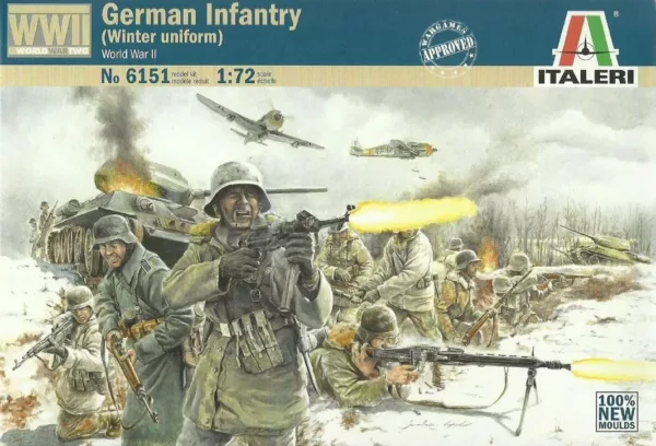 1/72 GERM. INFANTRY - WINTER UNIF. WWII