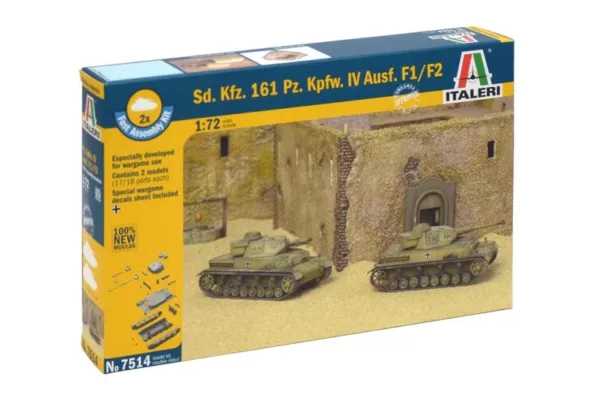1/72 SD. KFZ. 161 PZ. KPFW. IV F1-F2