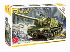 zve5054 1/72 SOVIET TANK DESTROYER ISU-122