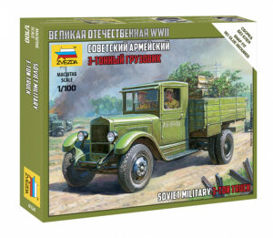 1/100 SOVIET MILITARY 3 TON TRUCK WWII
