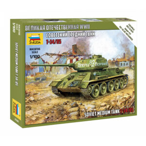 1/100 SOVIET MEDIUM TANK T-34/85 WWII