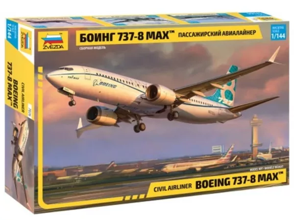 1/144 CIVIL AIRLINER BOEING 737-8 MAX