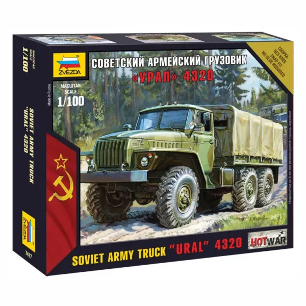 1/100 SOVIET ARMY TRUCK URAL 4320