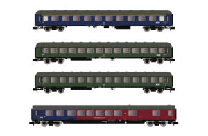 Arnold HN4359 1/160 DB 4-P COACHES AM/BM/ARM217 BL/GR Tp. IV