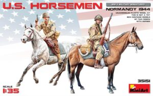 1/35 U.S. HORSEMEN. NORMANDY 1944