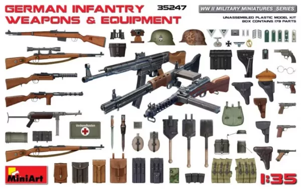 1/35 GERMAN INFANTRY WEAPONS & EQUIPMENT
