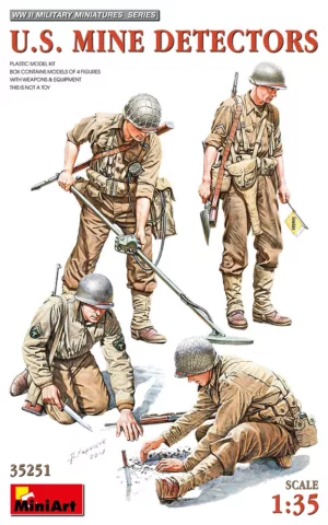 1/35 U.S. MINE DETECTORS WWII
