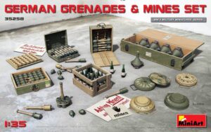 1/35 GERMAN GRENADES & MINES SET