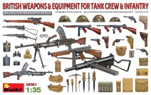 1/35 BRITISH WEAPONS & EQUIPMENT F. TANK CREW