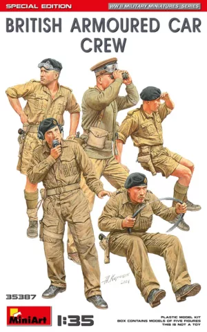1/35 BRITISH ARMOURED CAR CREW SPECIAL EDITION