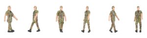 1/87 SOLDATEN MARCHEREN